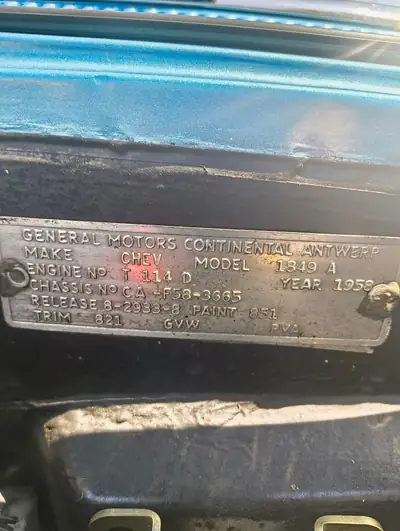 Chevrolet Bel Air 1958 — Icône américaine authentique, 134'000 km — Miniatur 13