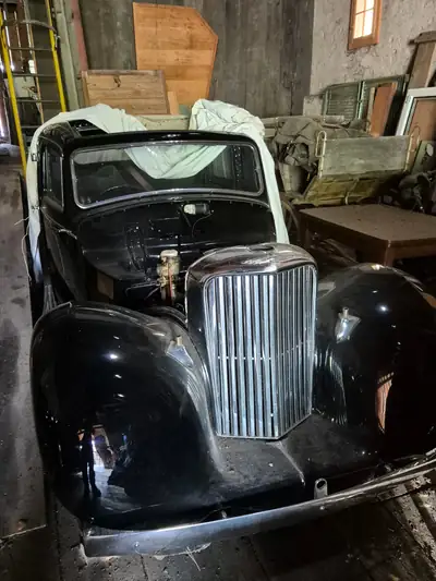Jaguar MK 4 SS 1.5 — Classique britannique 1947, berline élégante d'exception — vista esterna