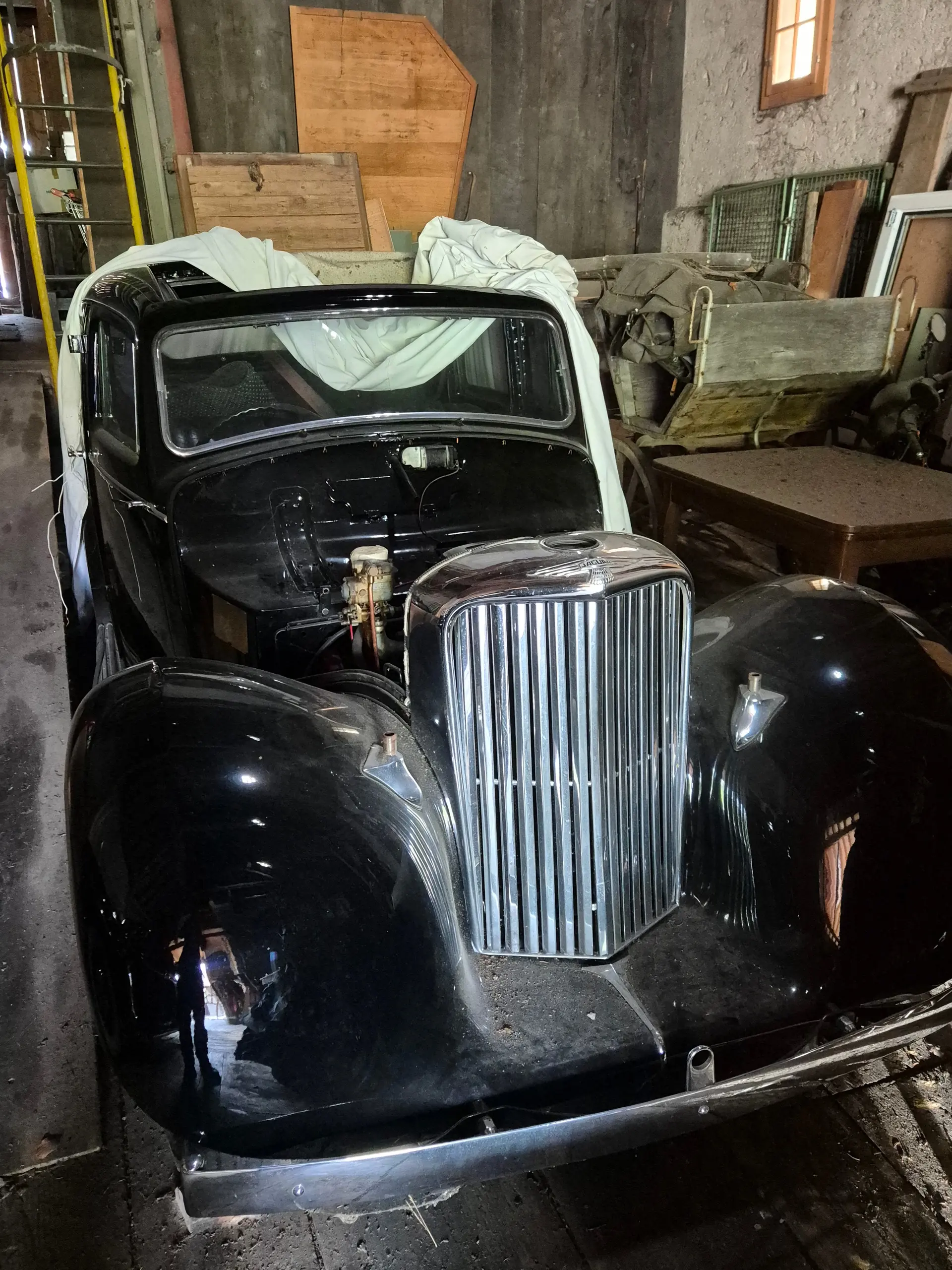 Jaguar MK 4 SS 1.5 — Classique britannique 1947, berline élégante d'exception