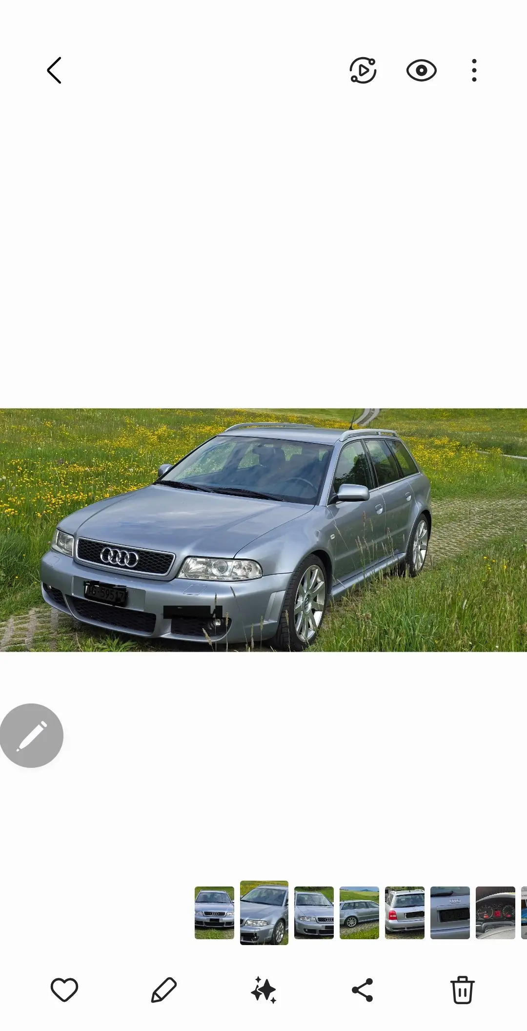Audi RS4 Avant quattro — Break sport légendaire, 440 ch de pure performance — vista esterna