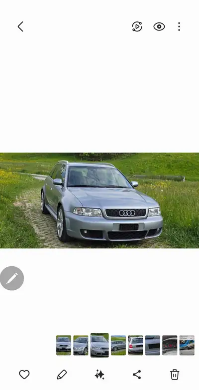 Audi RS4 Avant quattro — Break sport légendaire, 440 ch de pure performance — fianco