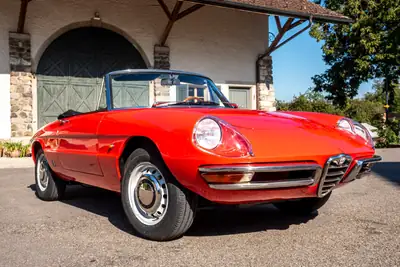 Alfa Romeo Spider Veloce 1750 — Cabriolet légendaire 1968, 44'000 km d'histoire — tableau de bord