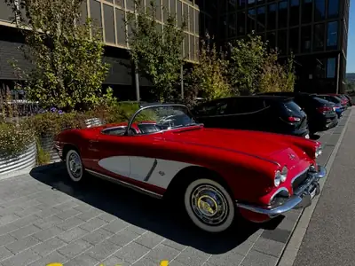 Chevrolet Corvette C1 1962 — Cabriolet légendaire, 380 ch, très faible kilométrage — vue extérieure
