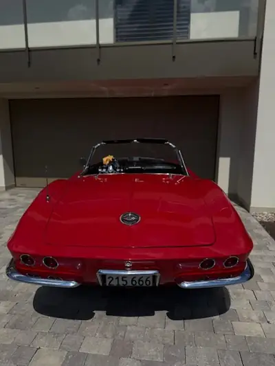 Chevrolet Corvette C1 1962 — Cabriolet légendaire, 380 ch, très faible kilométrage — côté