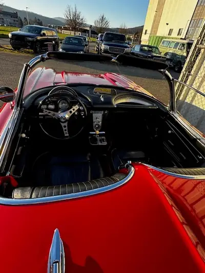 Chevrolet Corvette C1 1962 — Cabriolet légendaire, 380 ch, très faible kilométrage — arrière