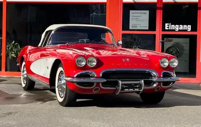Chevrolet Corvette C1 1962 — Cabriolet légendaire, 380 ch, très faible kilométrage — intérieur