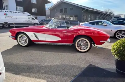 Chevrolet Corvette C1 1962 — Cabriolet légendaire, 380 ch, très faible kilométrage — Miniature 7