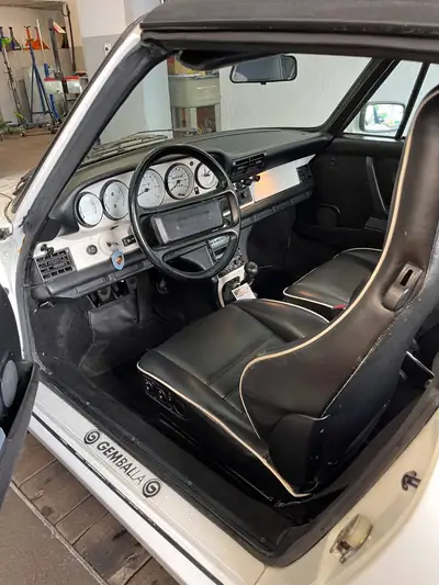Porsche 911 Carrera Cabrio GEMBALLA 1986 — Légende cabriolet, 231 ch, histoire authentique — Miniature 10