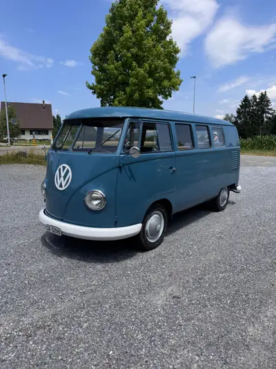 VW T1 Typ 23 (1959) — Légende rétro restaurée, ancienne ambulance militaire — Miniatura 9