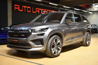 Skoda Kodiaq 2.0 TSI 4x4 RS — SUV premium 245 ch, seulement 37'000 km — vue extérieure