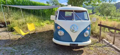 VW T1 Type 21 1966 — Légende du camping-car, original allemand certifié — vista esterna