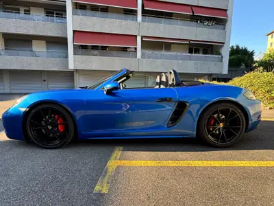 Porsche 718 Boxster GTS — Roadster sportif 366 ch, faible kilométrage — Miniature 8