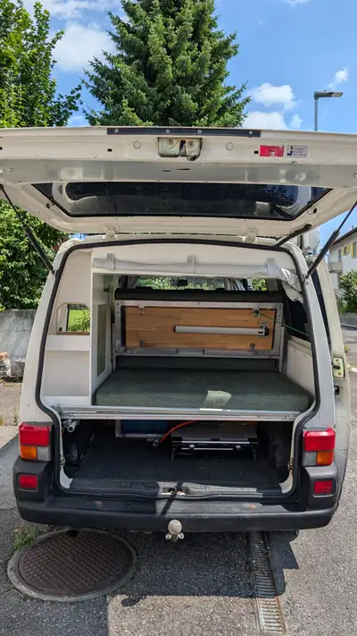 VW T4 1996 — Monospace spacieux et fiable, parfait pour la famille — Heckansicht