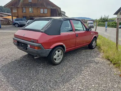 FIAT Ritmo 85 Bertone Cabrio — Cabriolet vintage 1983, 64000 km, contrôle technique réussi — fianco