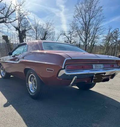DODGE Challenger R/T 440 Magnum 1970 — Muscle car légendaire, matching numbers — arrière