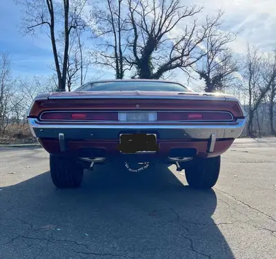 DODGE Challenger R/T 440 Magnum 1970 — Muscle car légendaire, matching numbers — détail