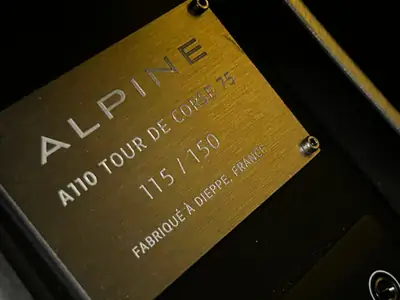 Alpine A110 S Tour de Corse 75 Limited Edition — Une légende française en édition limitée — Thumbnail 7
