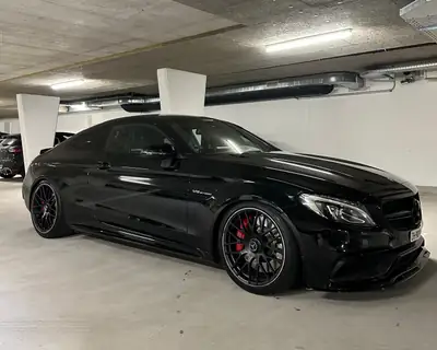 Mercedes-Benz C 63 AMG S Edition 1 — Coupé haute performance, 510 ch sans filtre à particules — side view