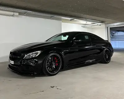 Mercedes-Benz C 63 AMG S Edition 1 — Coupé haute performance, 510 ch sans filtre à particules — exterior view