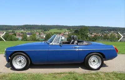 MG MGB Roadster Club Sport 1975 — Classique anglais authentique, 79 500 km — vista esterna