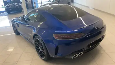 Mercedes-AMG GT C — Coupé sport 558 ch, très faible kilométrage — Heckansicht