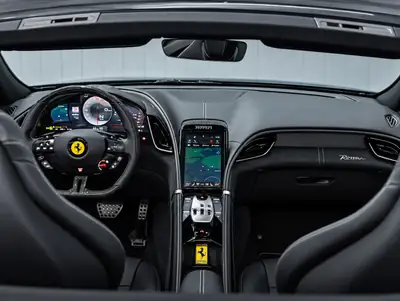 Ferrari Roma Spider 3.9 V8 — Cabriolet italien haute performance, 6000 km seulement — Miniature 9