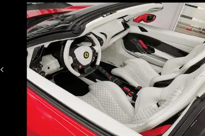 Ferrari 488 Spider 3.9 V8 NOVITEC — Cabriolet de prestige, 670 ch, véhicule unique — détail