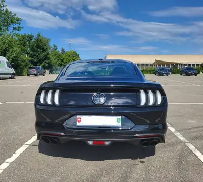 Ford Mustang Fastback 5.0 V8 BULLITT — Légende américaine, édition anniversaire noire — Detail