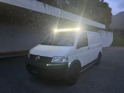 VW T5 2.5 TDI 4MOTION — Utilitaire polyvalent 4x4, entretien complet récent — Miniatura 12
