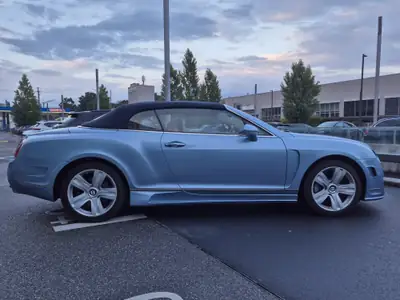 Bentley Continental GTC 6.0 Mansory — Cabriolet de prestige, 560 ch, rare et dynamique — vue extérieure
