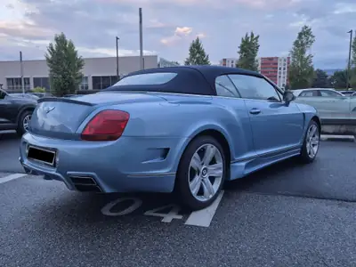 Bentley Continental GTC 6.0 Mansory — Cabriolet de prestige, 560 ch, rare et dynamique — Miniature 7