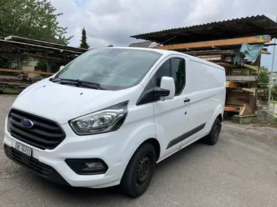 Ford Transit Custom Van 320 L2H1 — Utilitaire diesel fiable, 70 000 km seulement — fianco