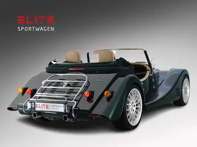 Morgan Plus Six 2023 — Cabriolet britannique 340 ch, état neuf, très faible kilométrage — détail