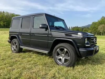 Mercedes-Benz G 500 — L'authentique SUV premium noir Designo, entretien certifié — détail