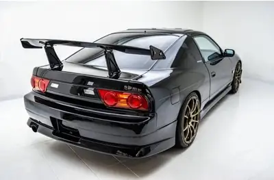 Nissan 200 SX 1.8 16V Turbo — Coupé sportif des années 90, 450 ch de pure adrénaline — Seitenansicht