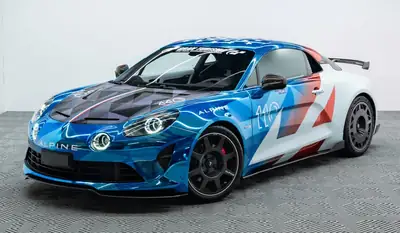 Alpine A110 R Pikes Peak — Édition mondiale limitée, 301 ch purs et exclusivité suisse — vue extérieure