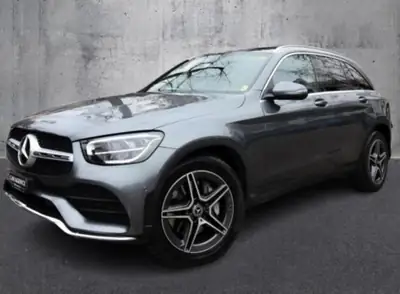 Mercedes-Benz GLC 220 d AMG Line — SUV diesel performant, 68'000 km, sans sinistre — side view
