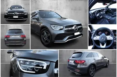 Mercedes-Benz GLC 220 d AMG Line — SUV diesel performant, 68'000 km, sans sinistre — exterior view