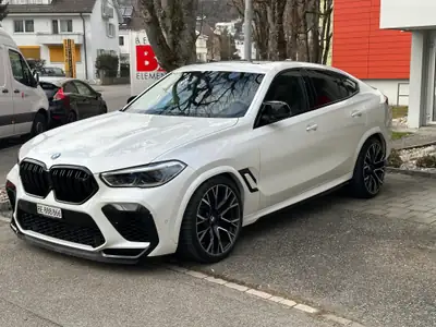 BMW X6M Steptronic M Competition — 750ch tunée, Vossen & Akrapovic — Seitenansicht