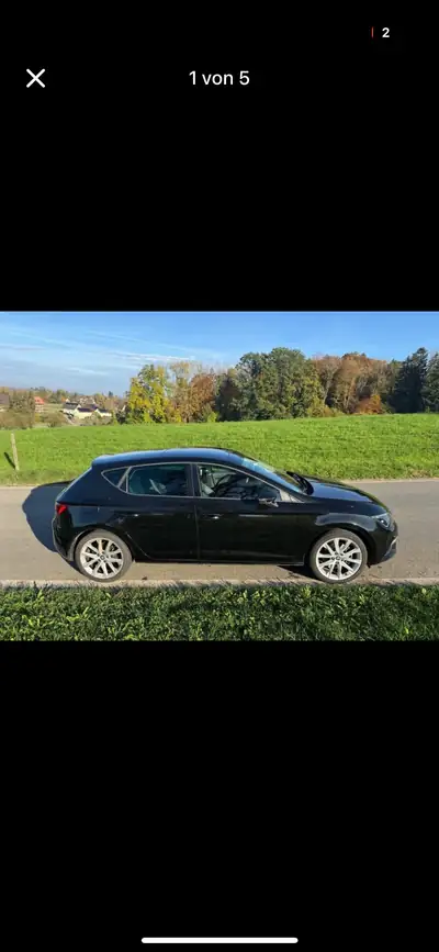 SEAT Leon 2.0 TDI FR Line — Diesel performant, 125'000 km, sans sinistre — vista posteriore