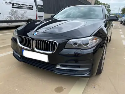BMW 520d Steptronic — Berline premium diesel, 80'000 km, entretien optimal — cruscotto