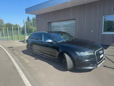 Audi RS6 Avant 4.0 TFSI V8 Quattro — Berline sport ABT 666 ch, sans accident — Seitenansicht