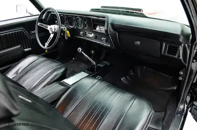 Chevrolet Chevelle SS 1970 — Muscle car iconique, moteur révisé, matching numbers — fianco