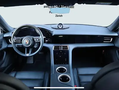 Porsche Taycan 4S Cross Turismo — Électrique haute performance, 72000 km, service récent — dashboard
