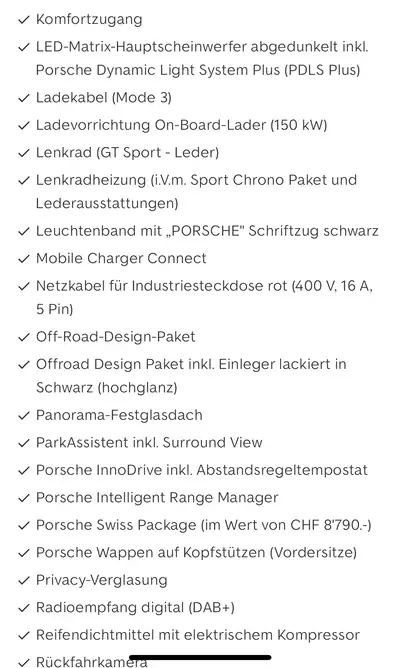Porsche Taycan 4S Cross Turismo — Électrique haute performance, 72000 km, service récent — Thumbnail 25