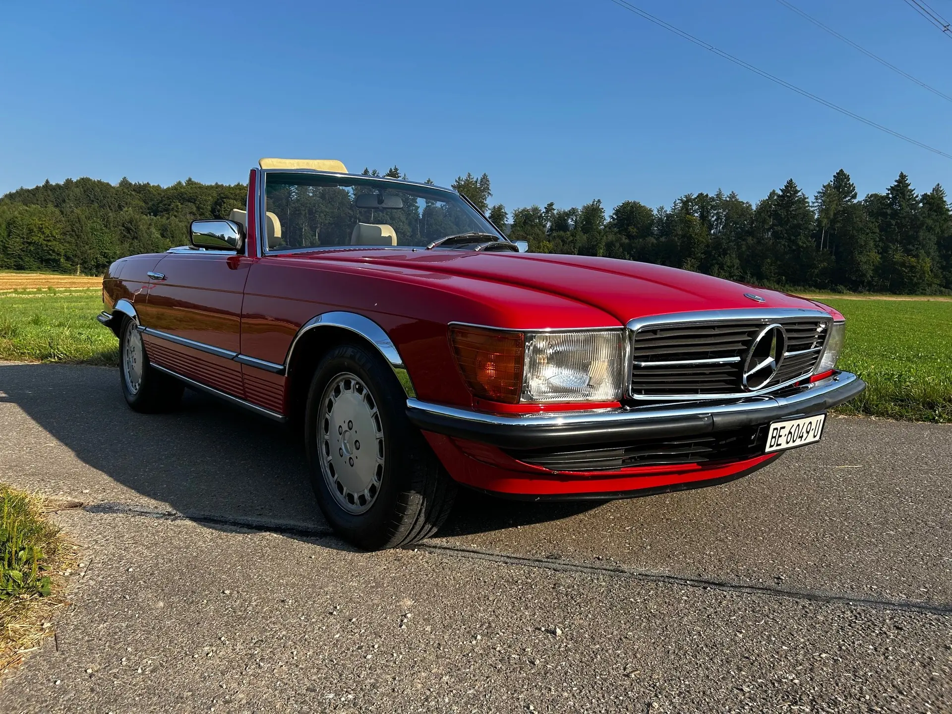 Mercedes-Benz Sl 500 1983 occasion Biel/Bienne — 2