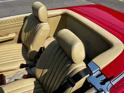 Mercedes-Benz SL 500 1983 — Cabriolet légendaire, moteur 5.0L, contrôle technique récent — Miniatur 7