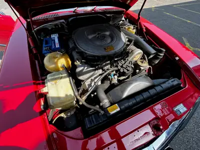 Mercedes-Benz SL 500 1983 — Cabriolet légendaire, moteur 5.0L, contrôle technique récent — Miniatur 11