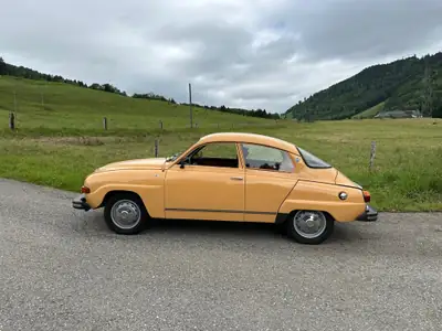 Saab 96 L — Vétéran suédois authentique, moteur V4 1976 — Miniature 9