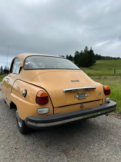 Saab 96 L — Vétéran suédois authentique, moteur V4 1976 — Miniature 7